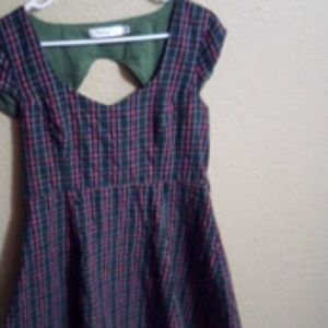 Modcloth Sunny Girl Plaid Dress XL